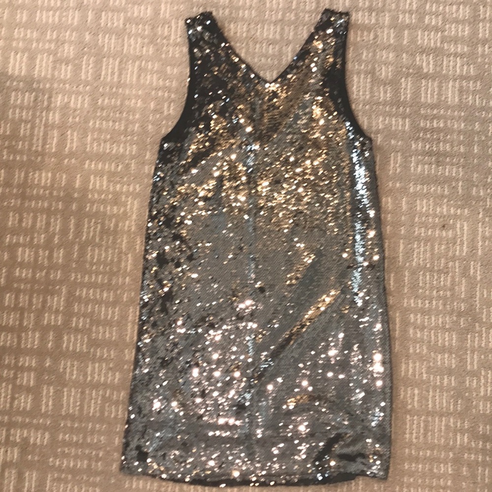 Sequin mini dress